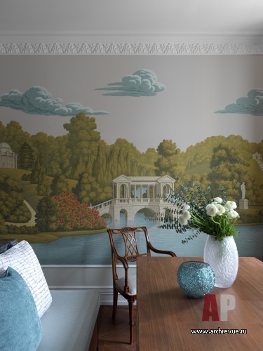 莫斯科彼得罗夫斯基林荫道经典风格三居室公寓设计丨俄罗斯莫斯科-19