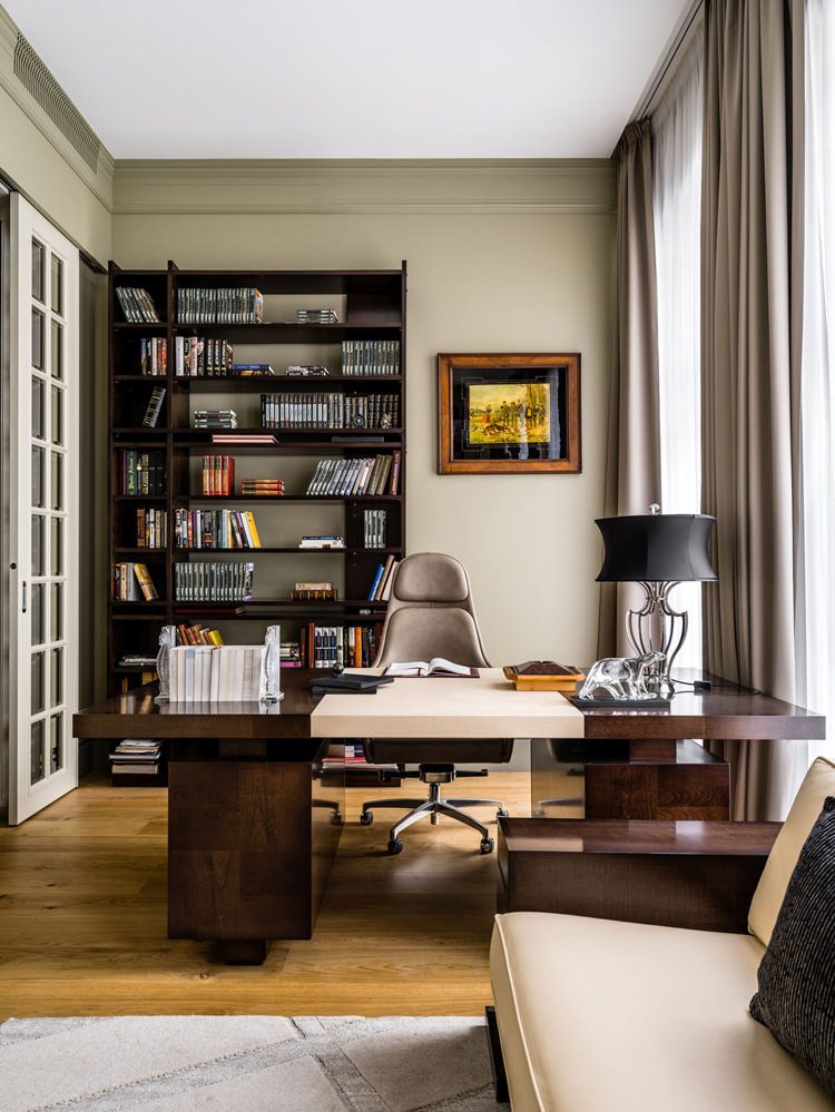 莫斯科Cameo小区三层城市公寓（“城市别墅”）丨俄罗斯莫斯科丨BELLARDO设计工作室（安娜·萨哈罗娃,斯韦特兰娜·格拉兹科娃）-18