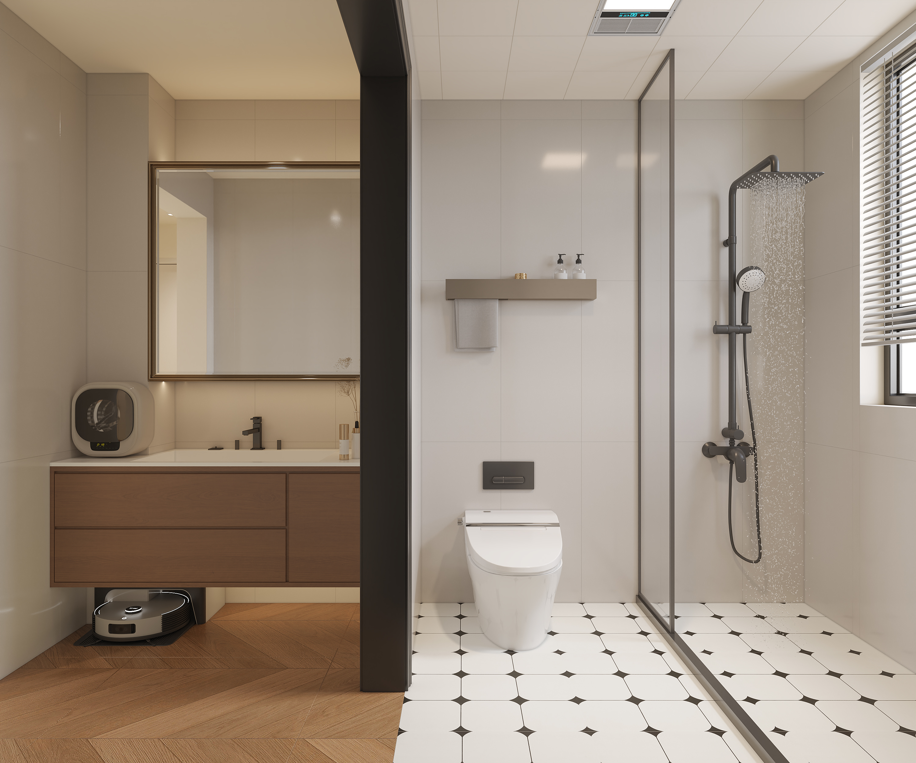 蒙氏儿童房的体现 和 中古半开放书房-6