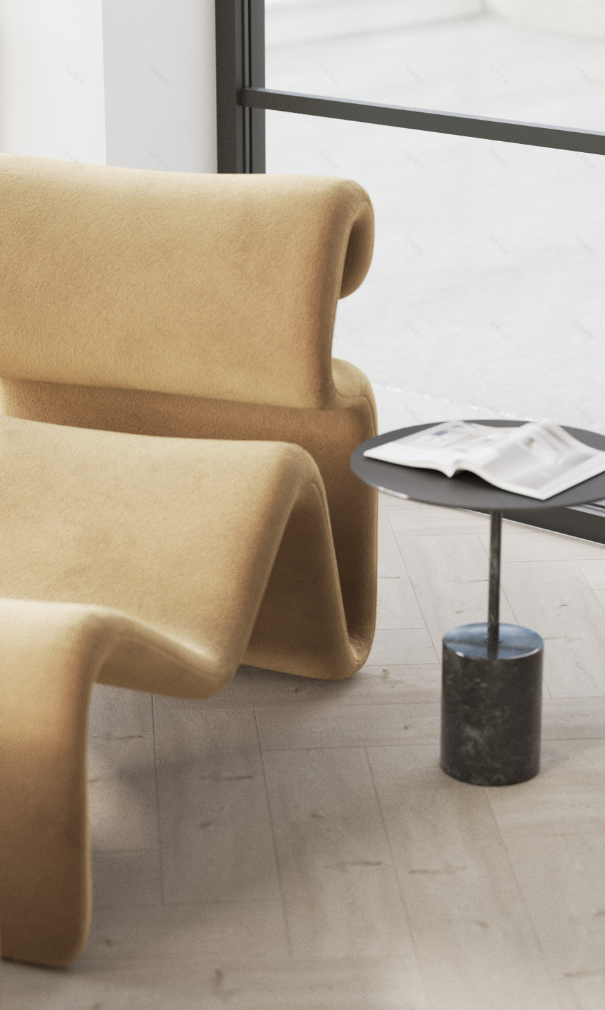 希腊现代经典房屋室内设计-12