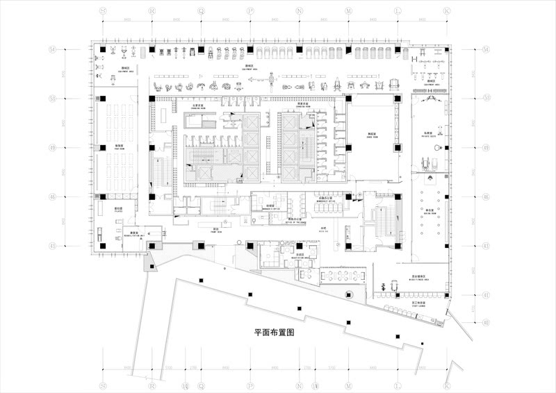 自由者健身旗舰店，现代风格与自然元素完美融合-17