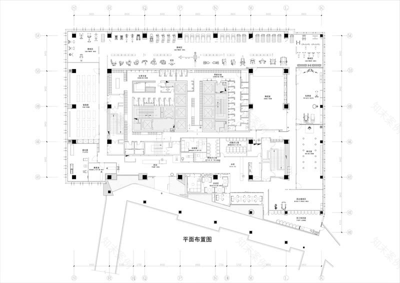 自由者健身旗舰店,现代风格与自然元素完美融合-17