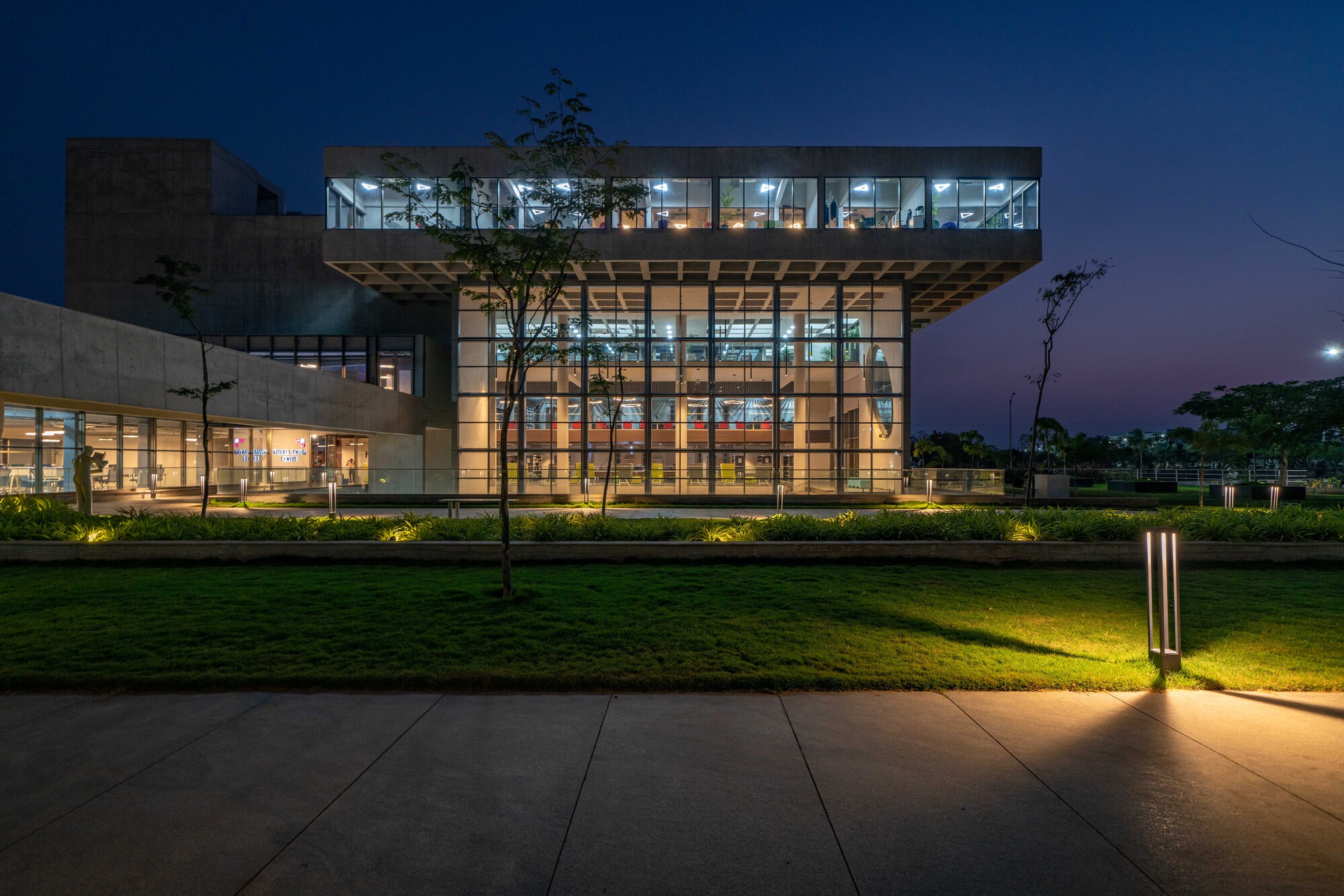 Wo·sen University 图书馆丨印度丨Designhaaus Solutions-38