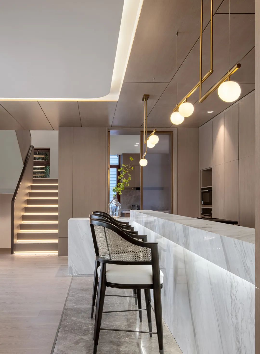 繁世中的宁静归所 | 北京亿城燕西华府 650㎡自然隐奢别墅设计-29