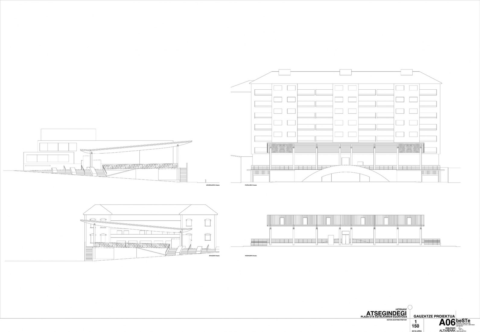 Hernani的Atsegindegi广场顶棚改造项目丨西班牙丨beSTe arkitektura-27