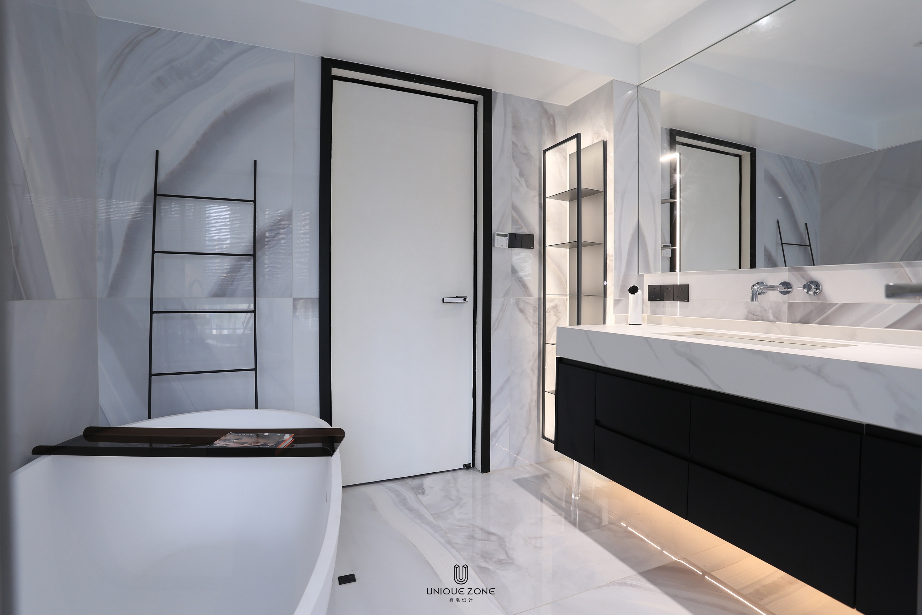 暗黑风格私宅设计丨中国武汉丨有宅设计-59