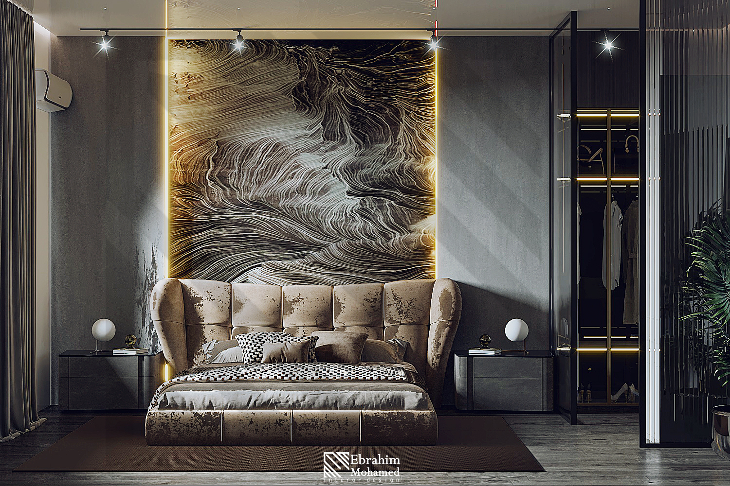 主卧室丨Ebrahim Mohamed-8