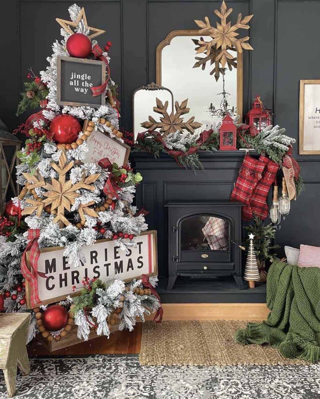 Wishing You A Very Merry Christmas: 80 Decorating Ideas To Inspire-37
