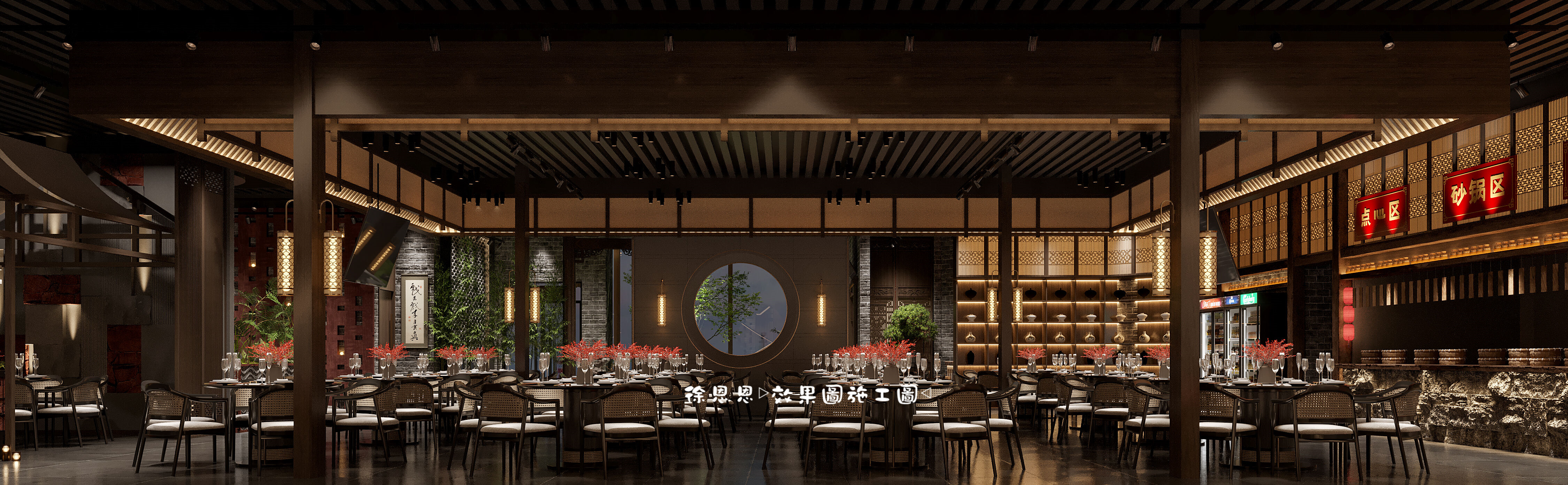 如诗如画的古风中式餐厅，尽显东方意韵！-2