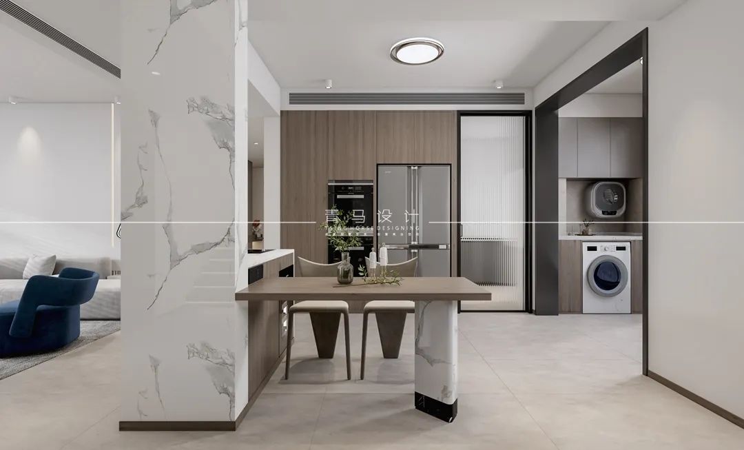 阅骊山 · 现代简约亲子互动别墅设计丨青马别墅设计-30