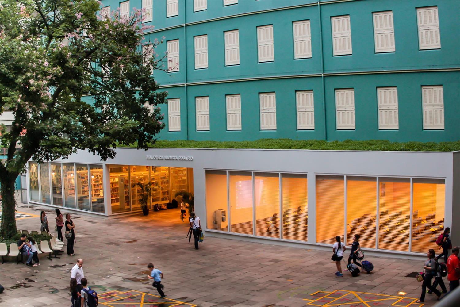 巴西 Marista Rosário 图书馆设计-1