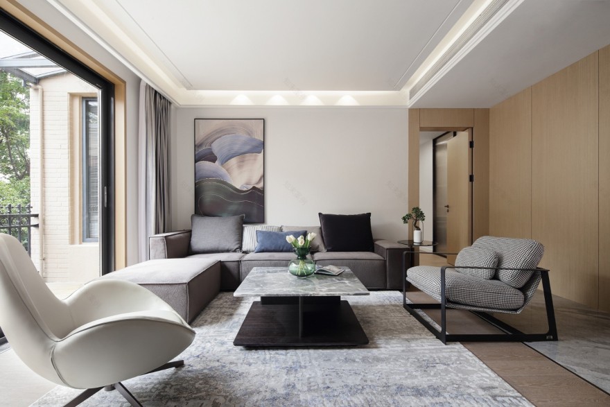 且新且旧 · 无锡公园悦府底跃户型设计丨中国无锡丨南京大漠设计机构-35