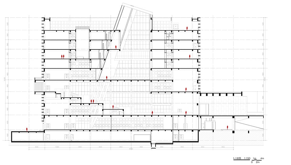 漯河食品职业学院图书信息综合楼消化知识的容器丨中国漯河丨华南理工大学建筑设计研究院有限公司-96