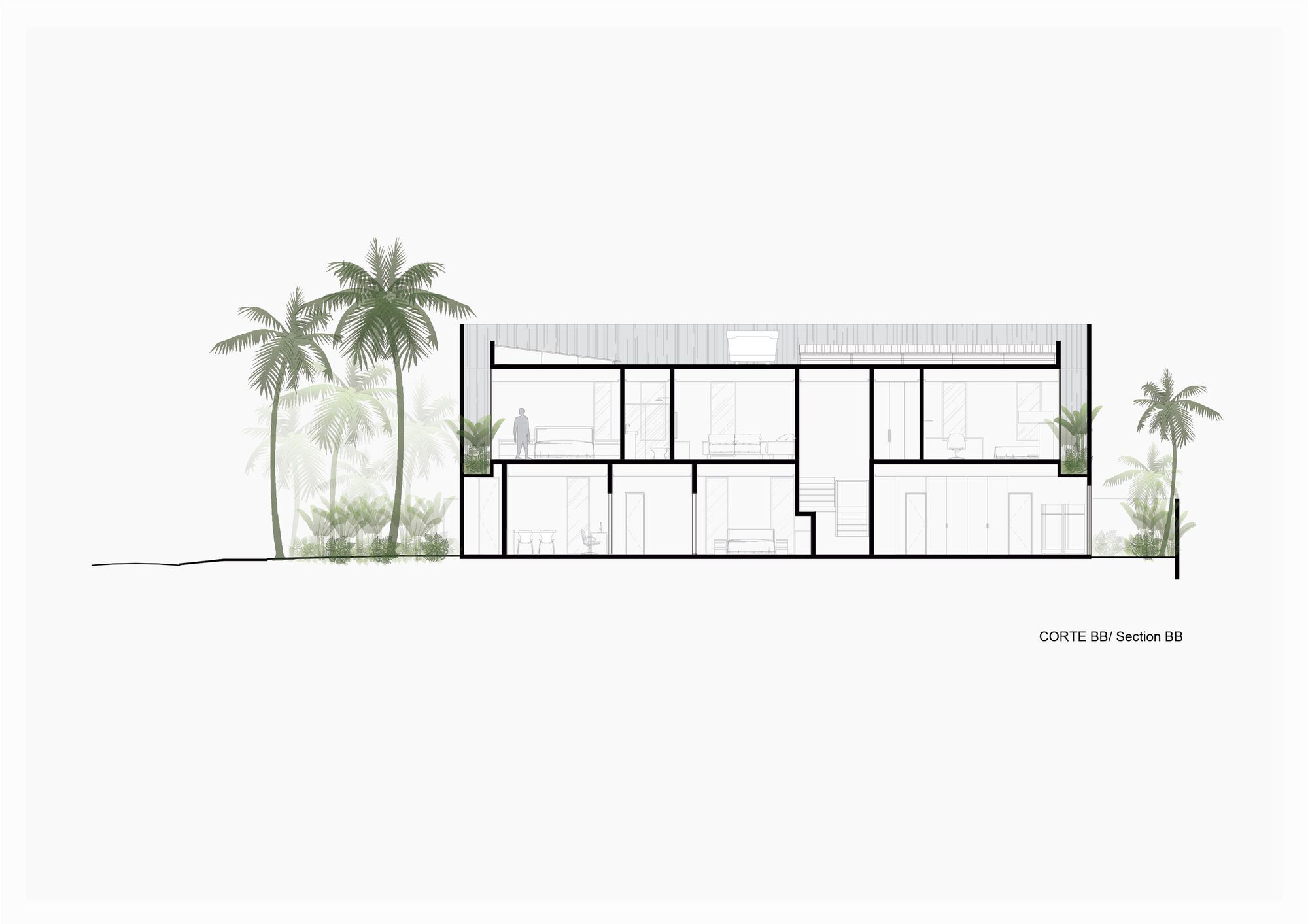 暗影之屋丨巴西丨Laurent Troost Architectures-54