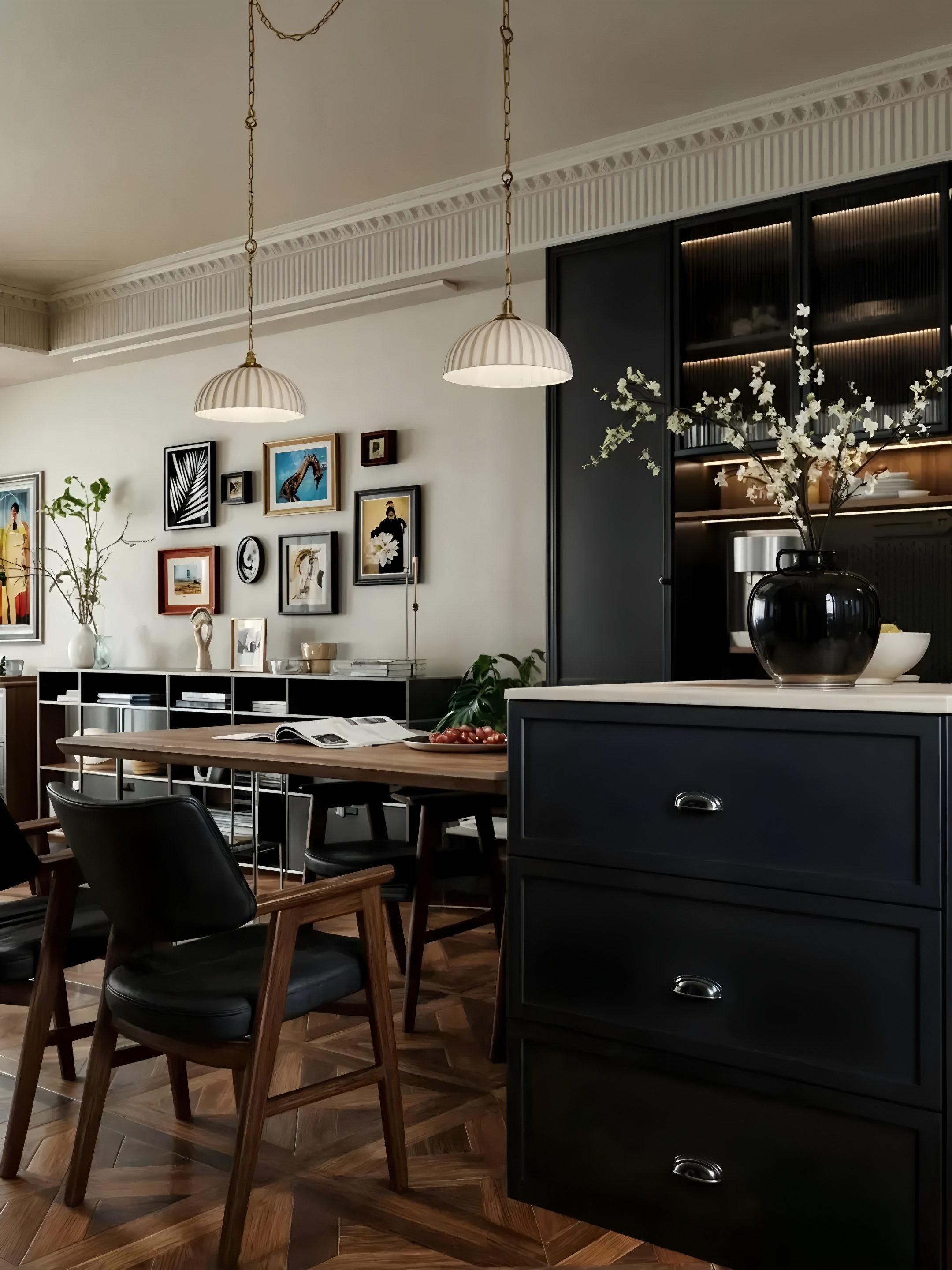 深圳两套法式复古风住宅设计丨中国深圳丨三生一宅-18