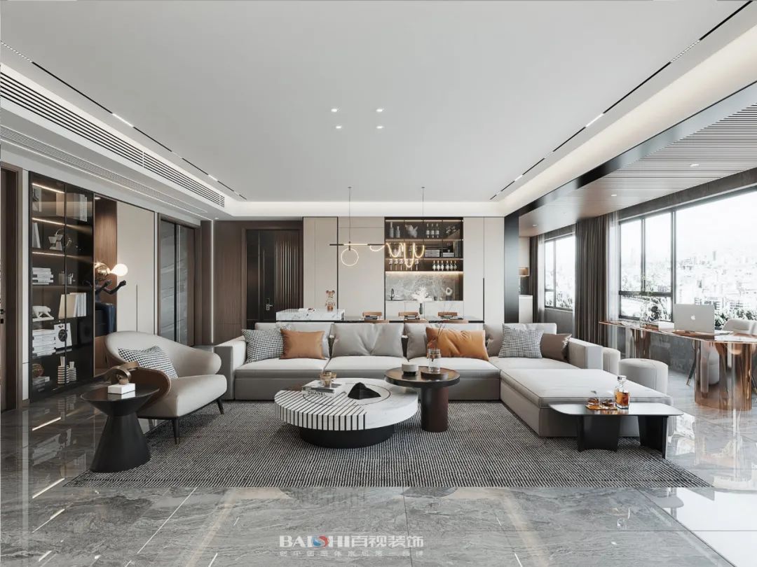 熙悦府现代简约之家丨中国芜湖丨百视装饰-0