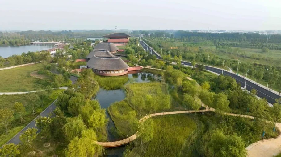 雄安白洋淀水岸公园景观设计丨TLS景观设计事务所-69