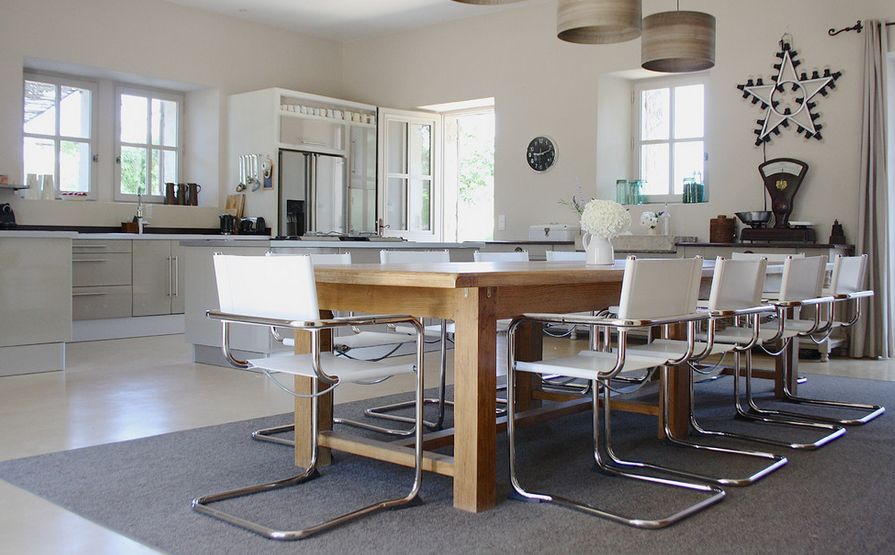 Industrialize Your Dining Room With Metal Dining Chairs-6