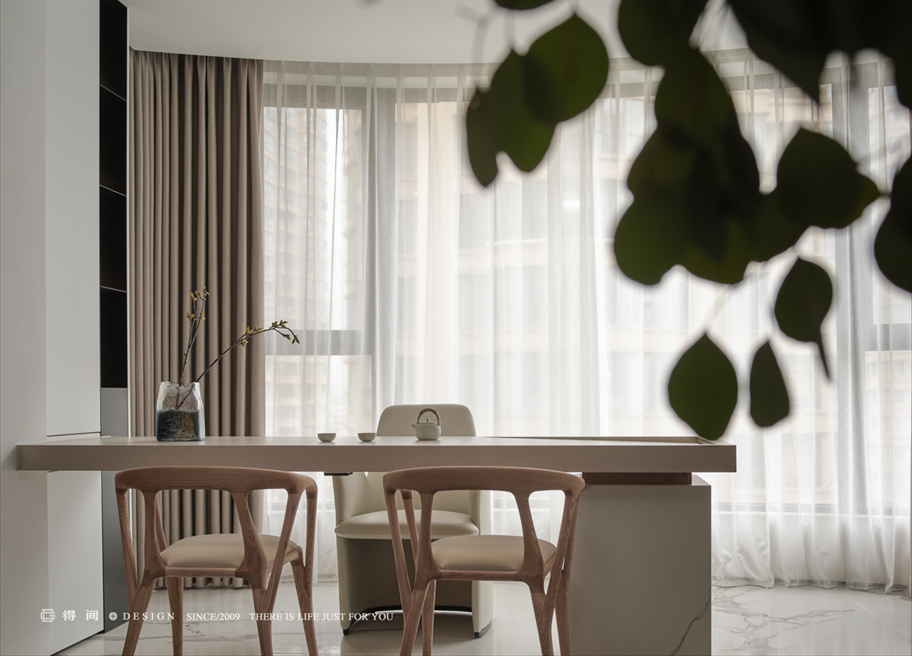 双餐厅原木住宅设计丨中国仙桃丨得间设计-24