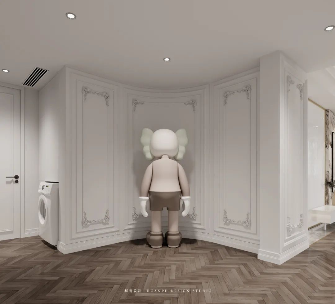 新婚甜蜜空间 | 现代法式浪漫 165㎡居所-56