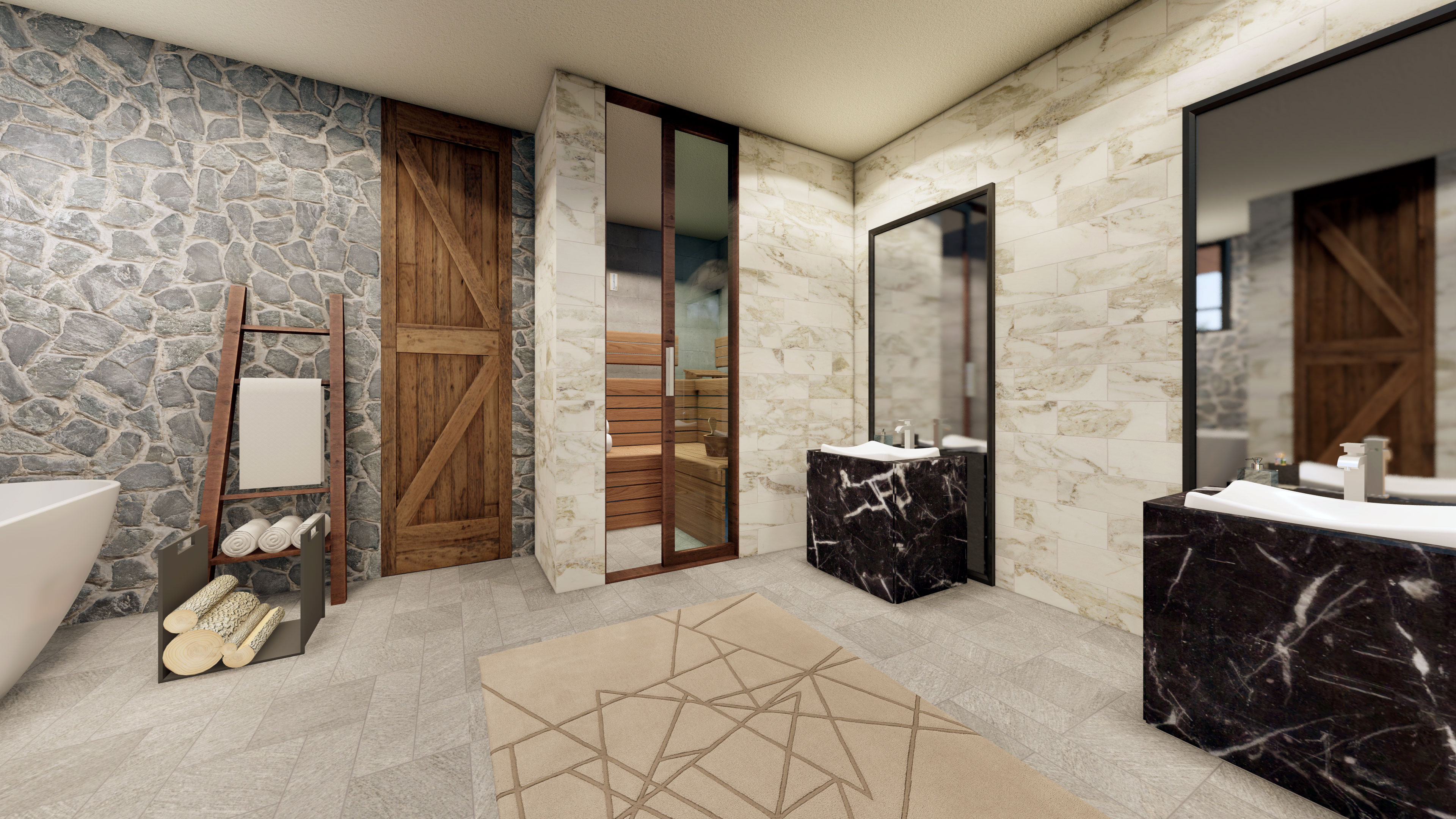 Hampton Style American Interior-13