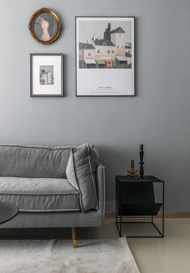 合肥容与设计丨平层丨让北欧复古风来拯救传统中国风精装房-15