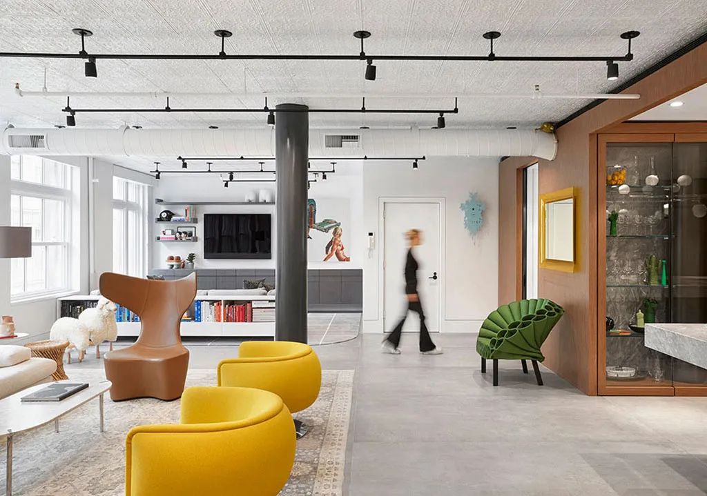 纽约异想天开阁楼设计，孩子参与打造多彩空间-3