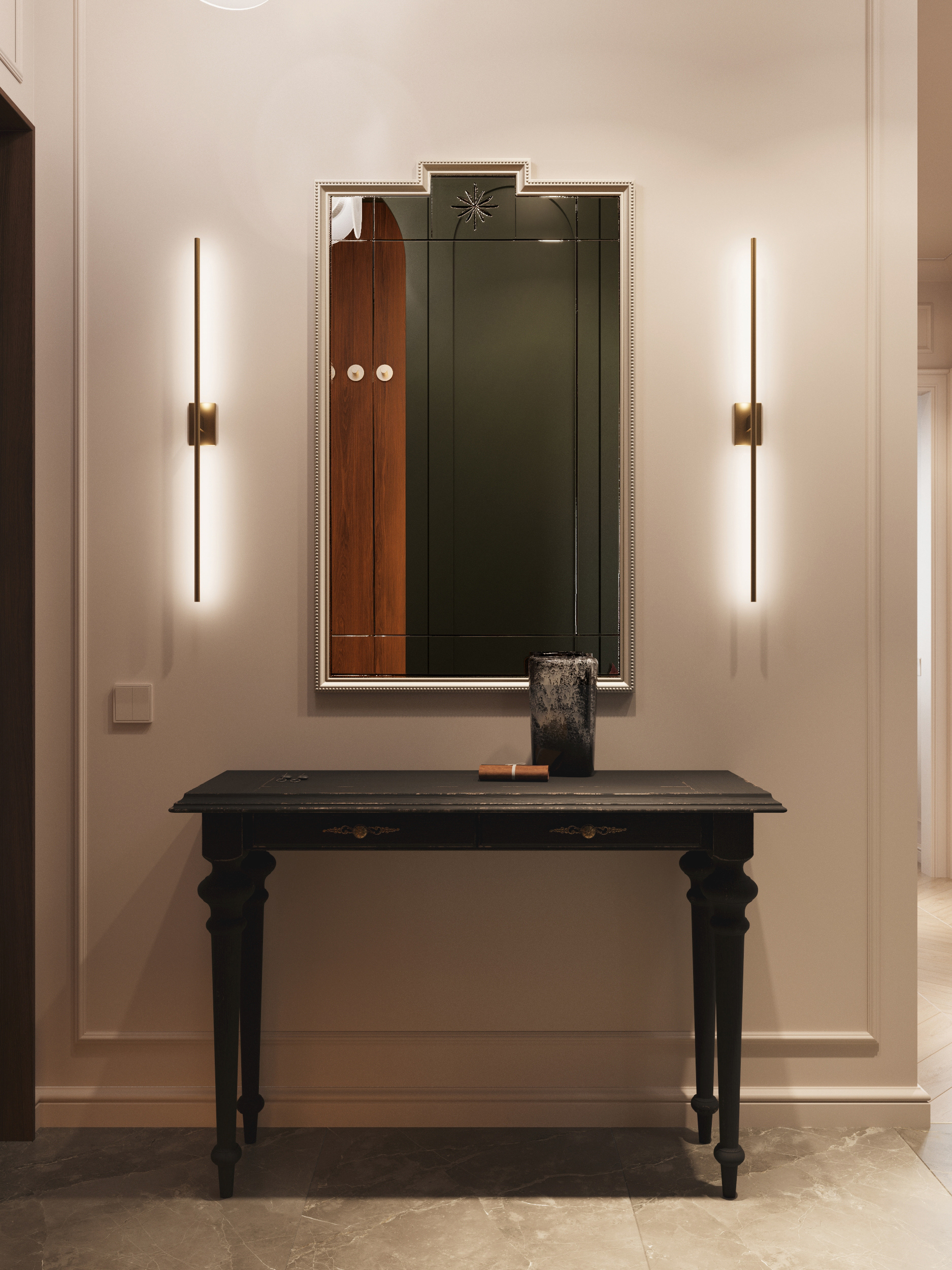 “НЕОНОВАЯ ОСЕНЬ”公寓室内设计-25