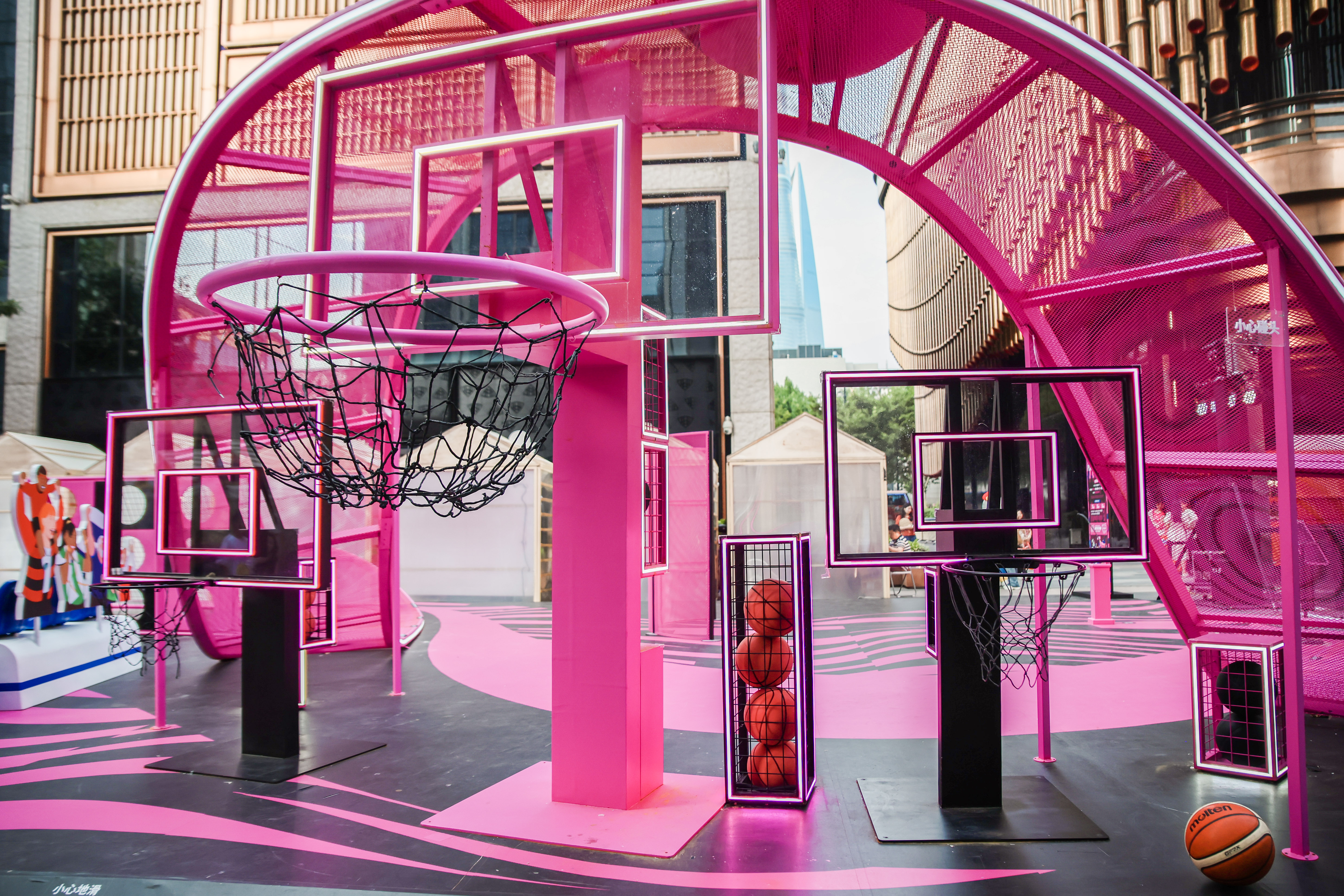 BFC外滩潮流季之粉色游乐场丨圣德创意O.U.R Studio.-26