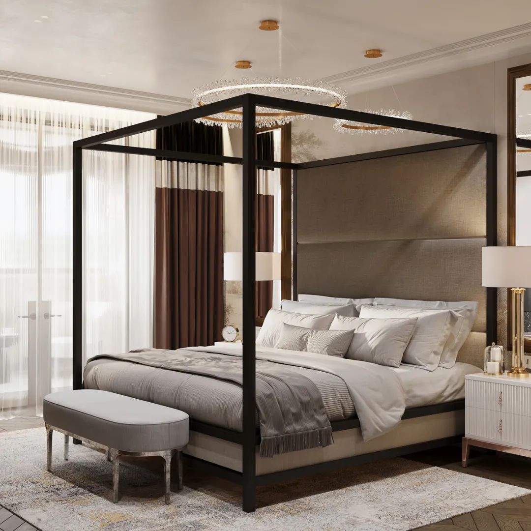 俄罗斯莫斯科 192·4㎡私人豪宅设计丨Julia Design-100