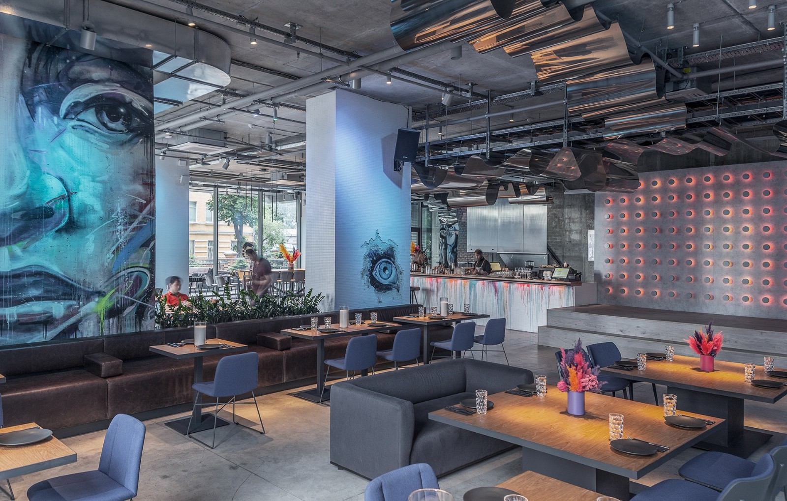 涂鸦艺术餐厅-3