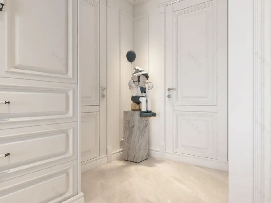 都会湾小区欧式小户型设计丨李文昌-14