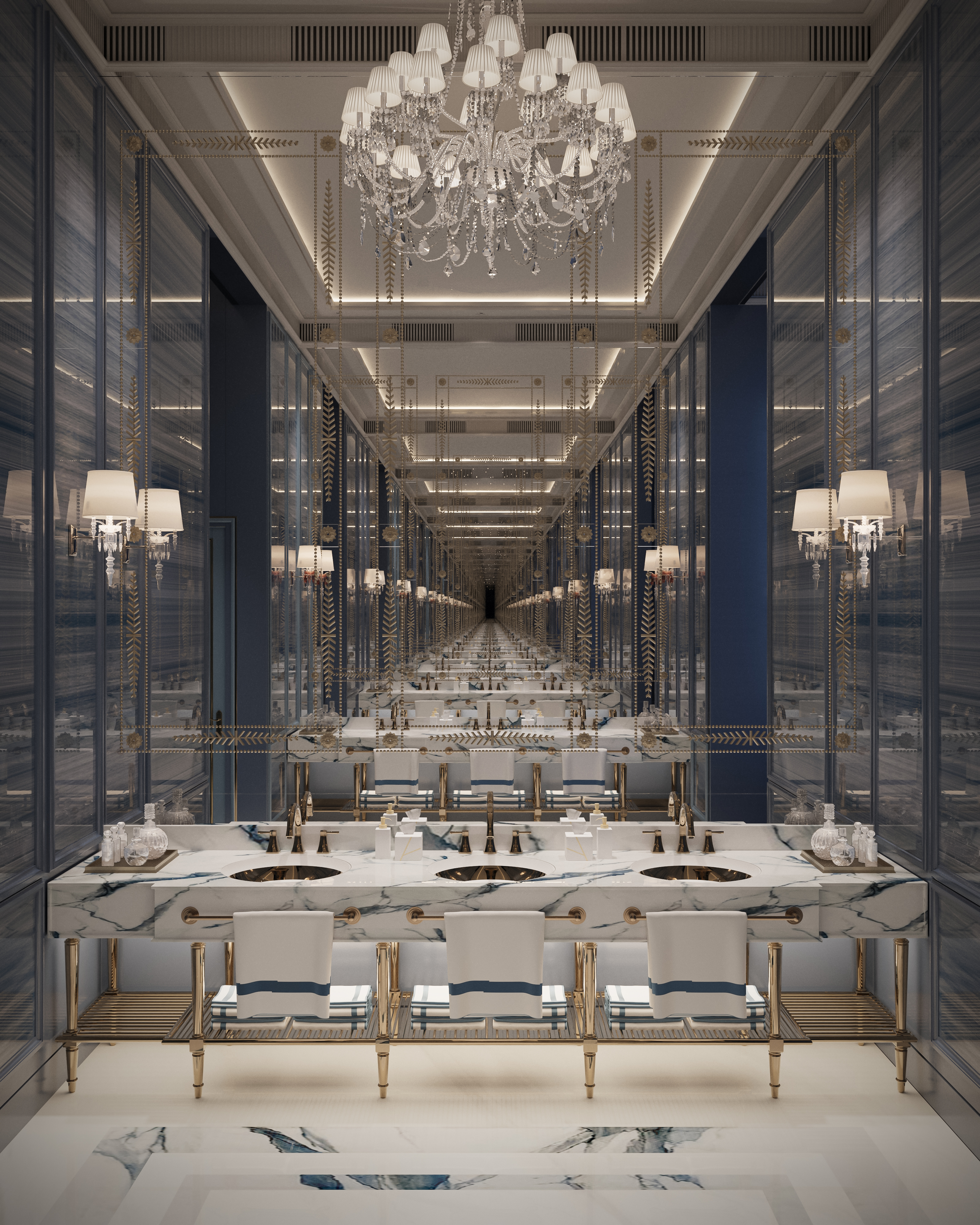 CLASSIC WASHROOM（经典洗手间）丨卡塔尔丨Mariam Mahmoud-7