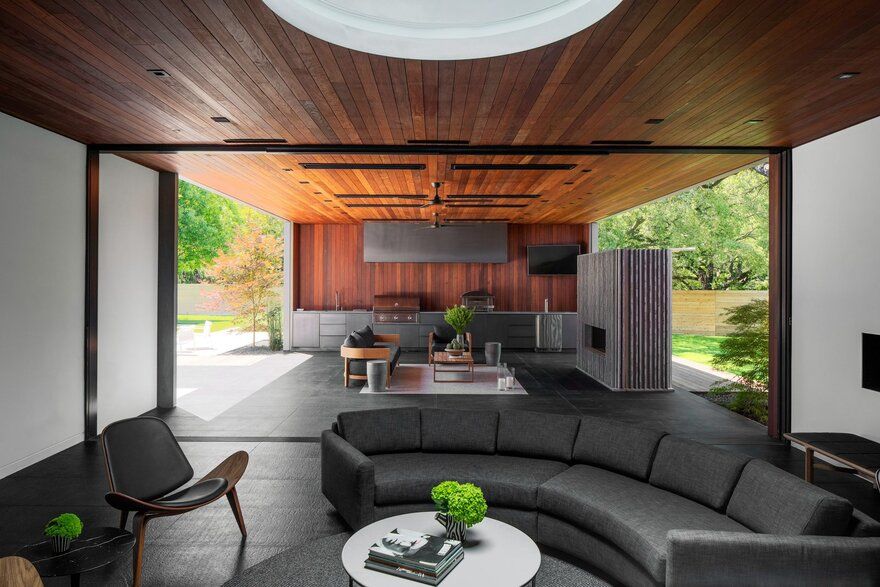 Taula House  多代同堂家庭住宅丨美国达拉斯丨M Gooden Design-38