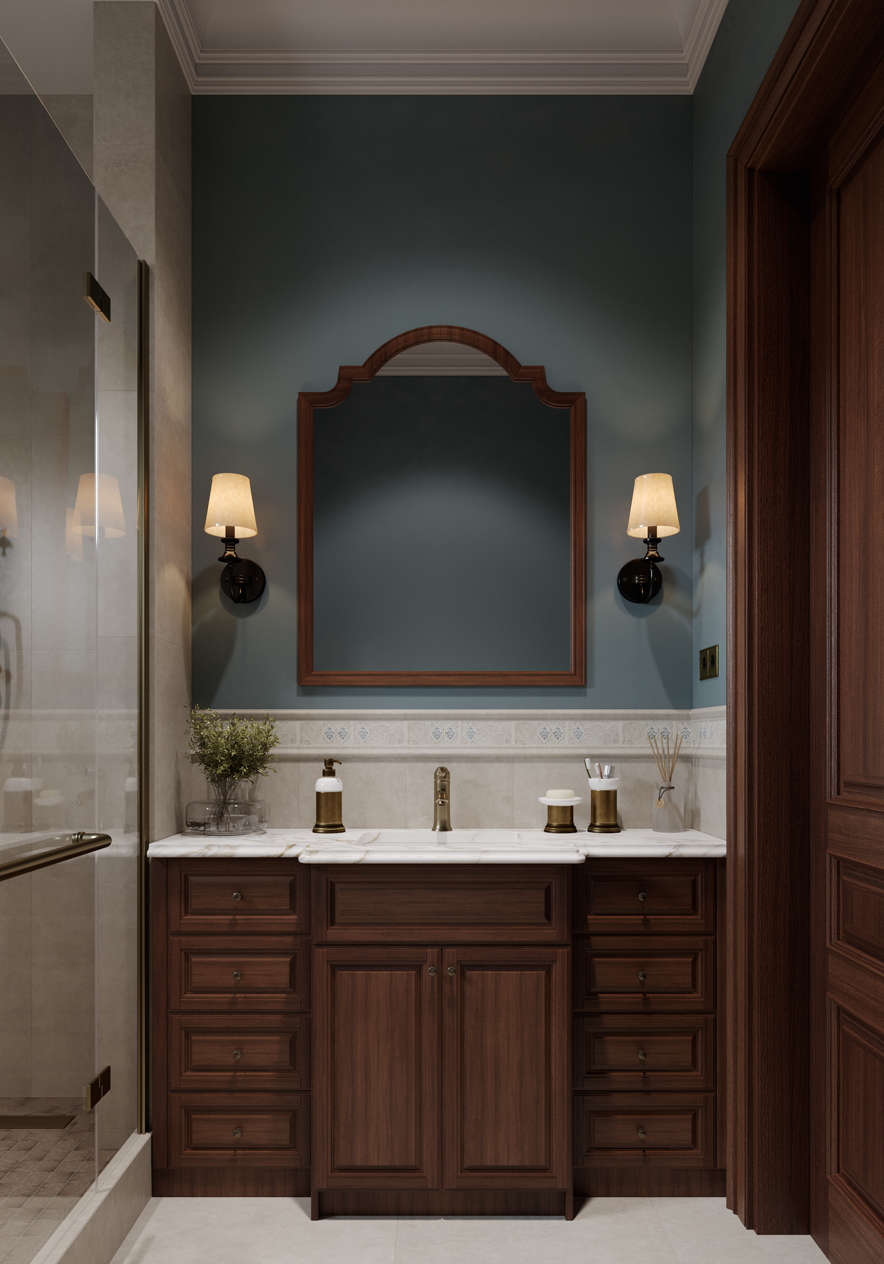 American style bathroom-0