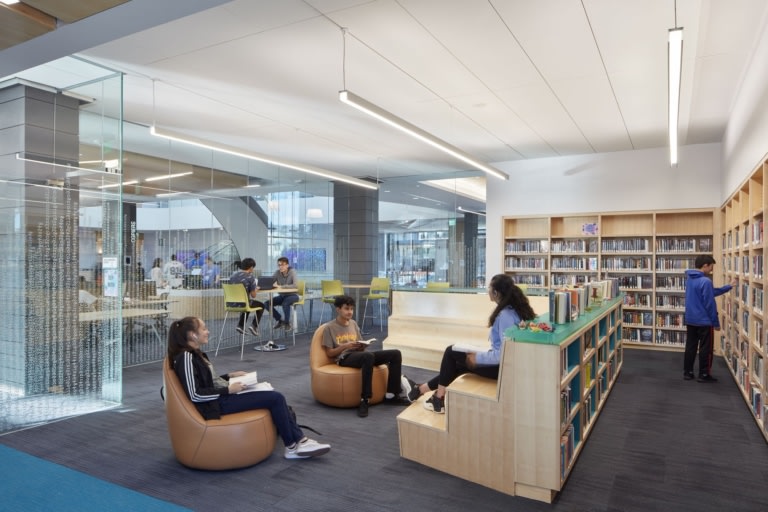 Hayward Library & Community Learning Center by Noll & Tam Architects-34