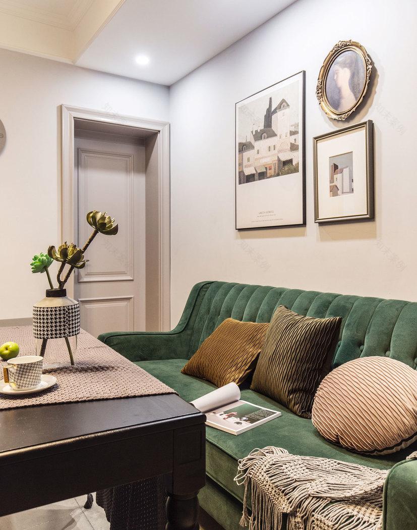 美式轻奢复古风老房改造,温馨时尚空间-0