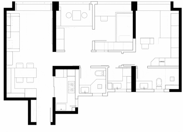 造境物象全案设计|沐光・谧境:118㎡自然风的温馨家居诗篇-25