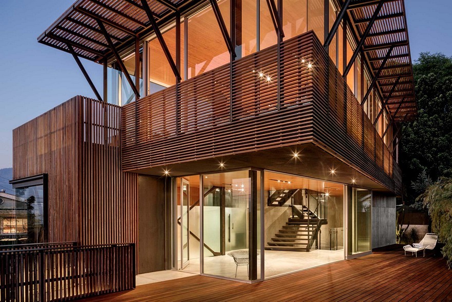 加州圣巴巴拉山顶现代家园(Skyline Residence)-21