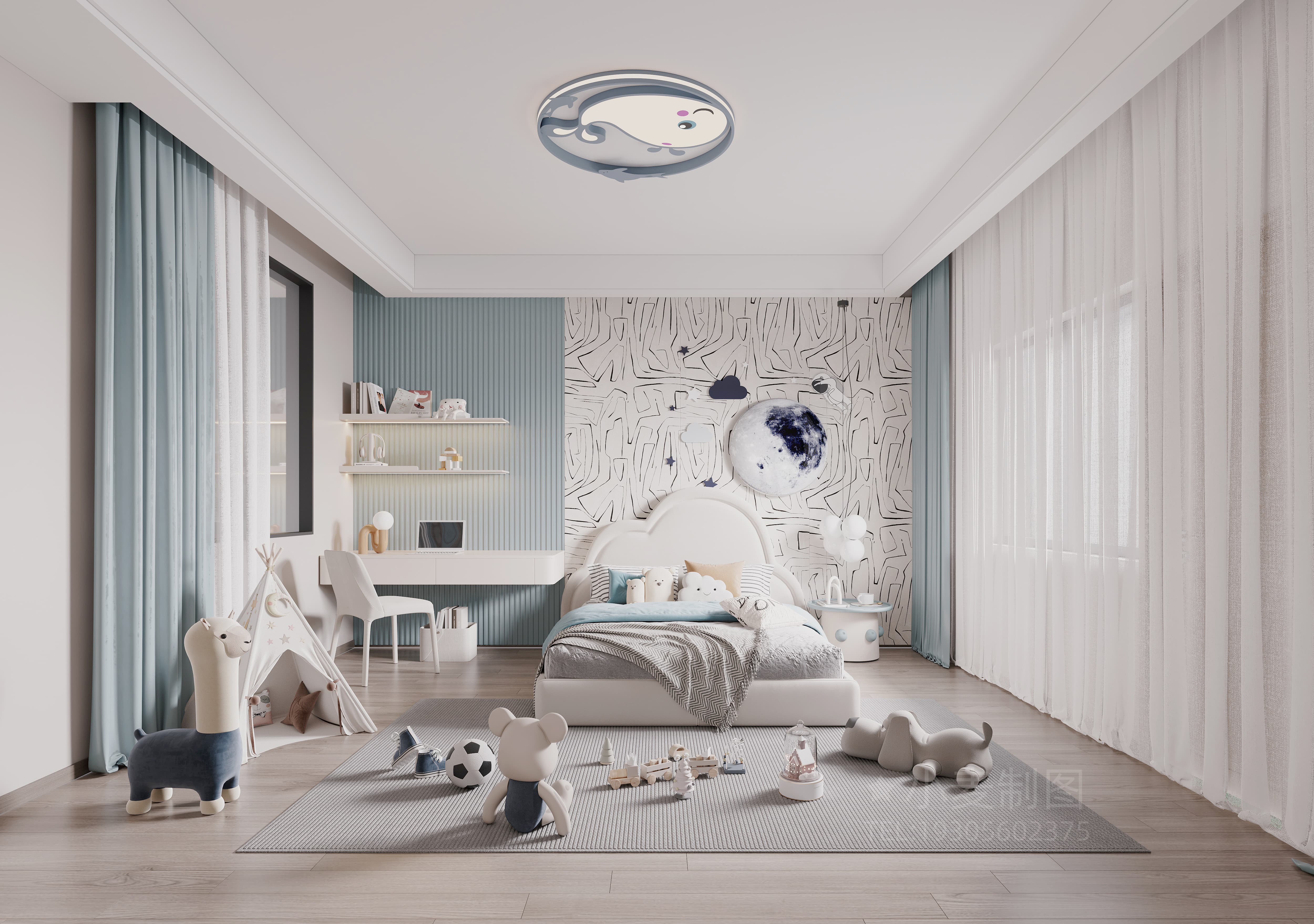 会中别墅丨现代风格案例赏析-3