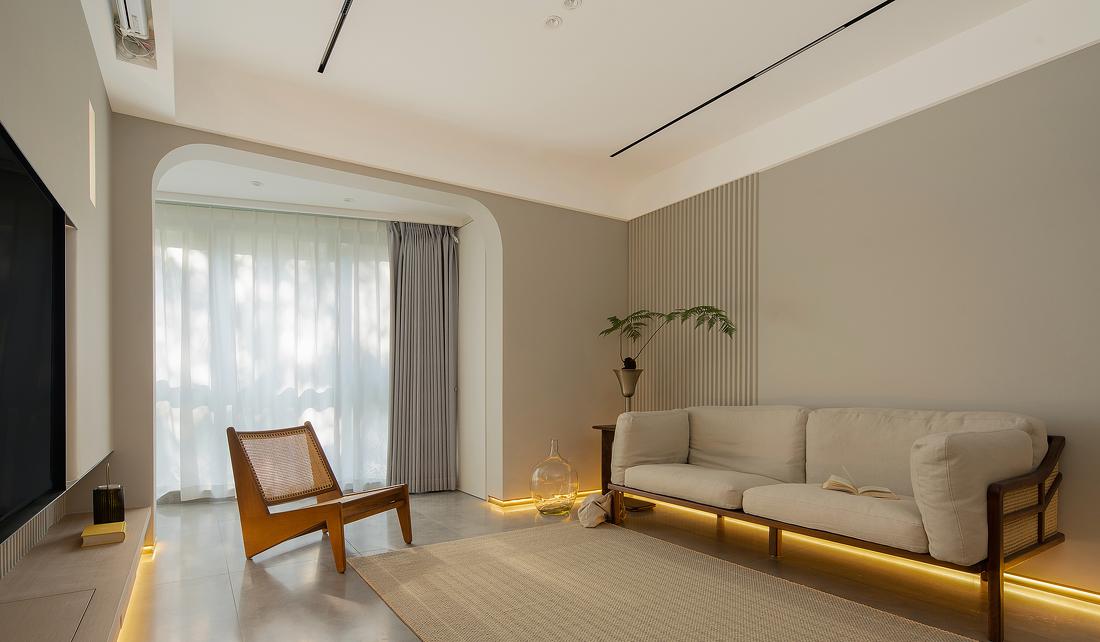 浪漫诗意平层住宅设计丨TK 设计-0