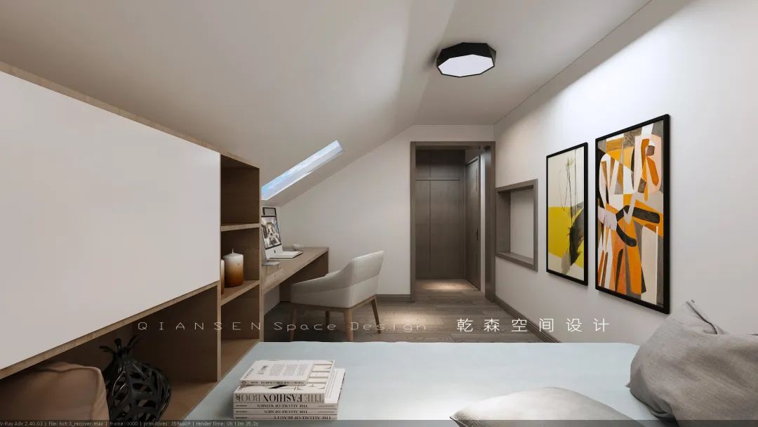 新中式雅趣•格调 | 富华公馆 200㎡复式楼设计-54