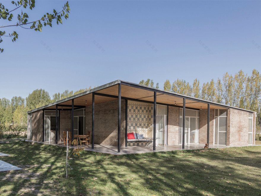 阿根廷 Pichi 乡村别墅丨在艺术研究中-3