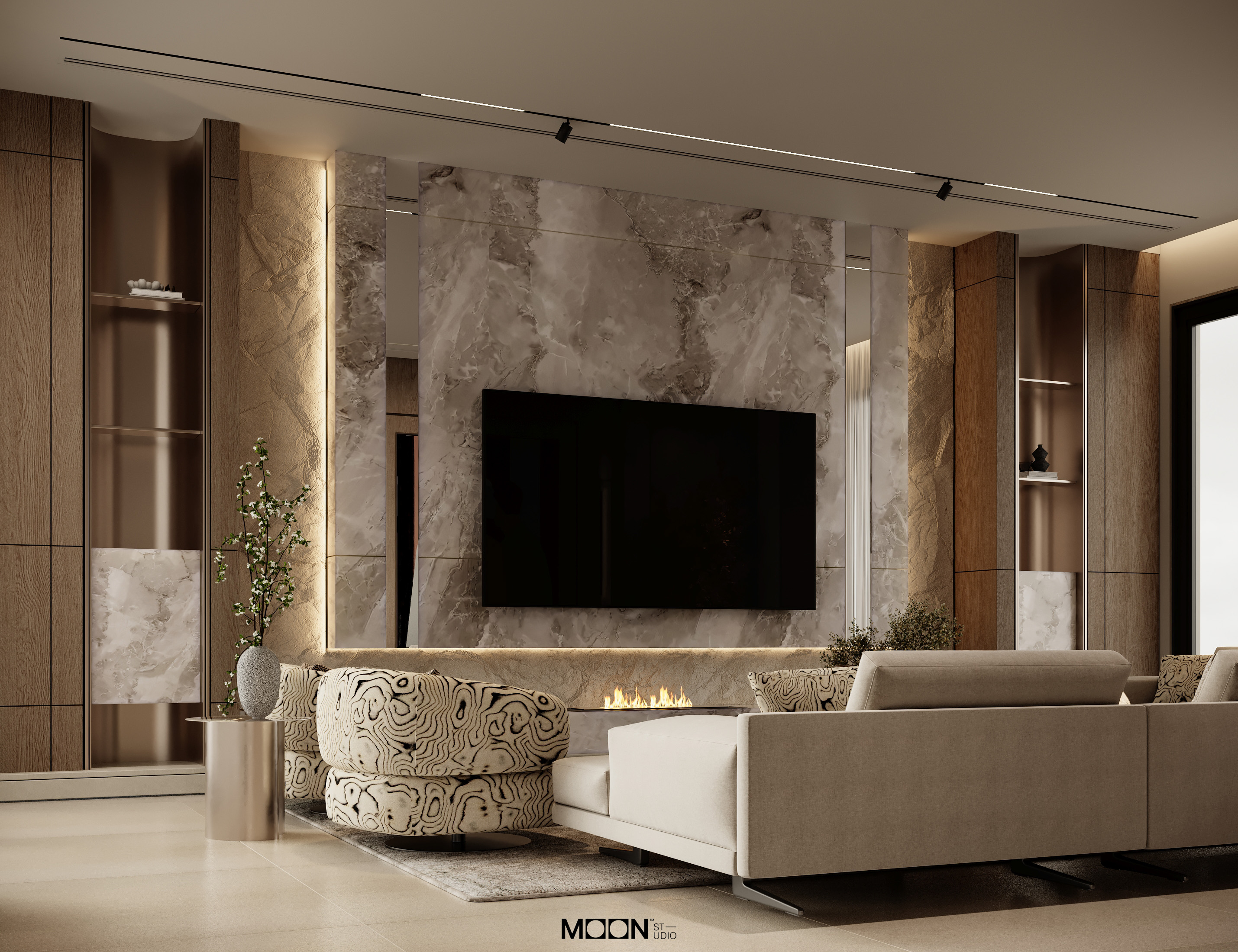 living room and dining design-2