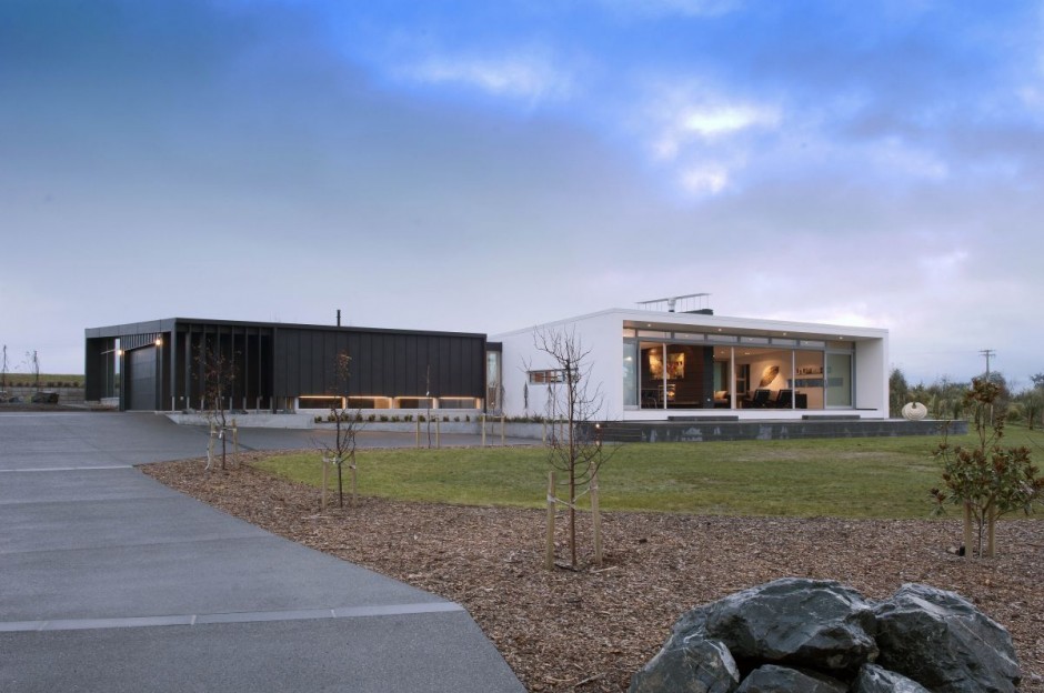 豪华别墅 现代风格简约 新西兰Dixon现代别墅-23