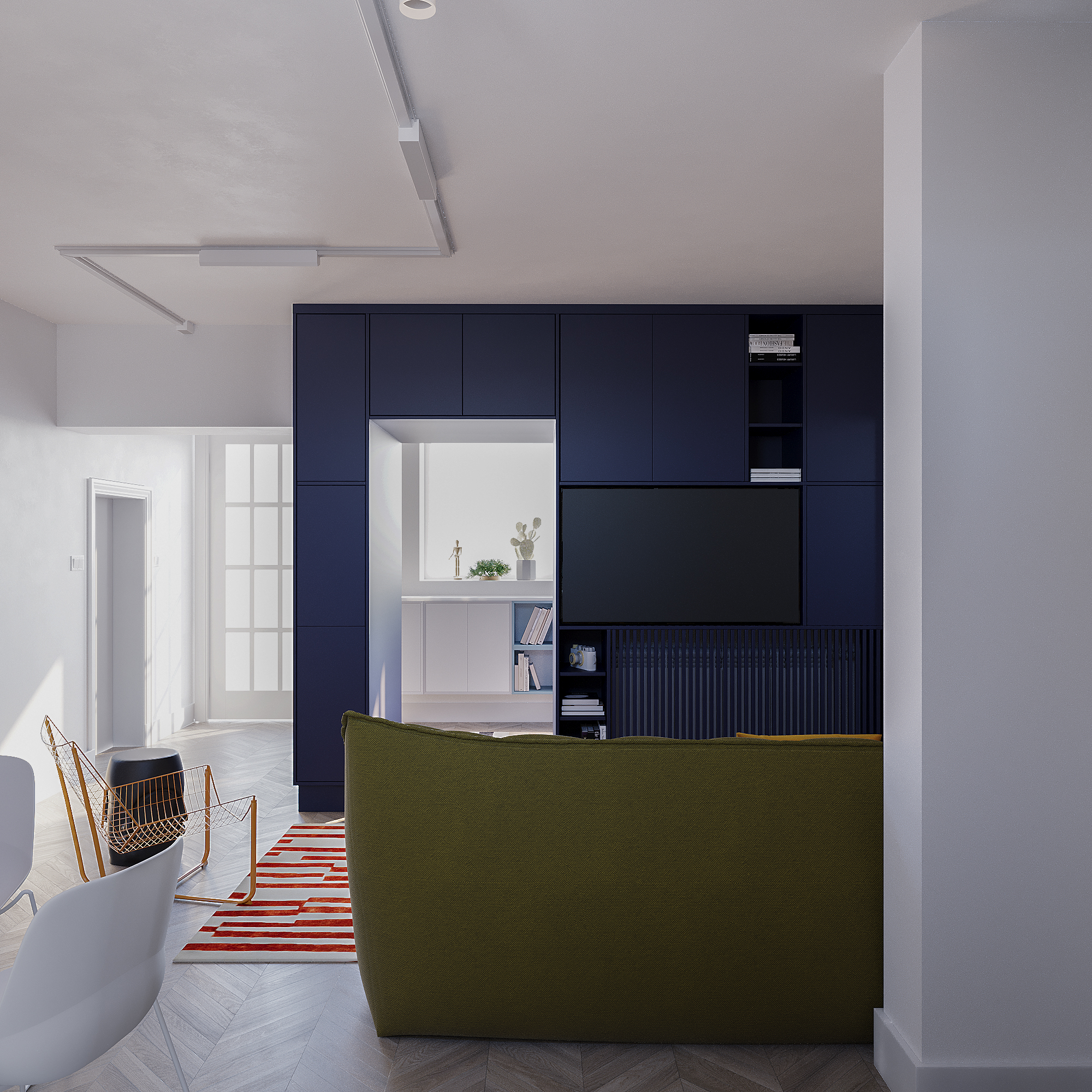 年轻女性活力公寓改造-12