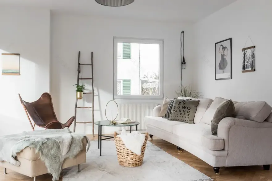 晨光微曦,等待春归的温暖公寓-2