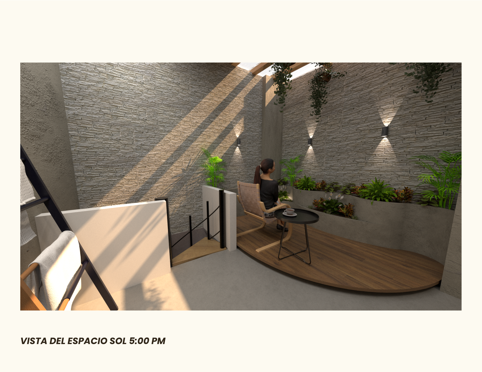 Serenidad en el Caos - Proyecto Paisajístico Interior-22