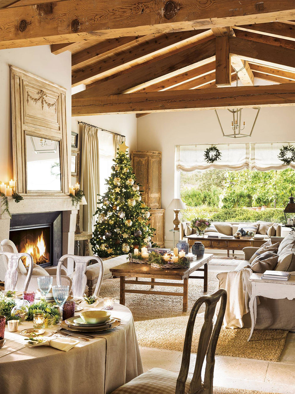 西班牙别墅 | 阳光圣诞的温馨设计-4