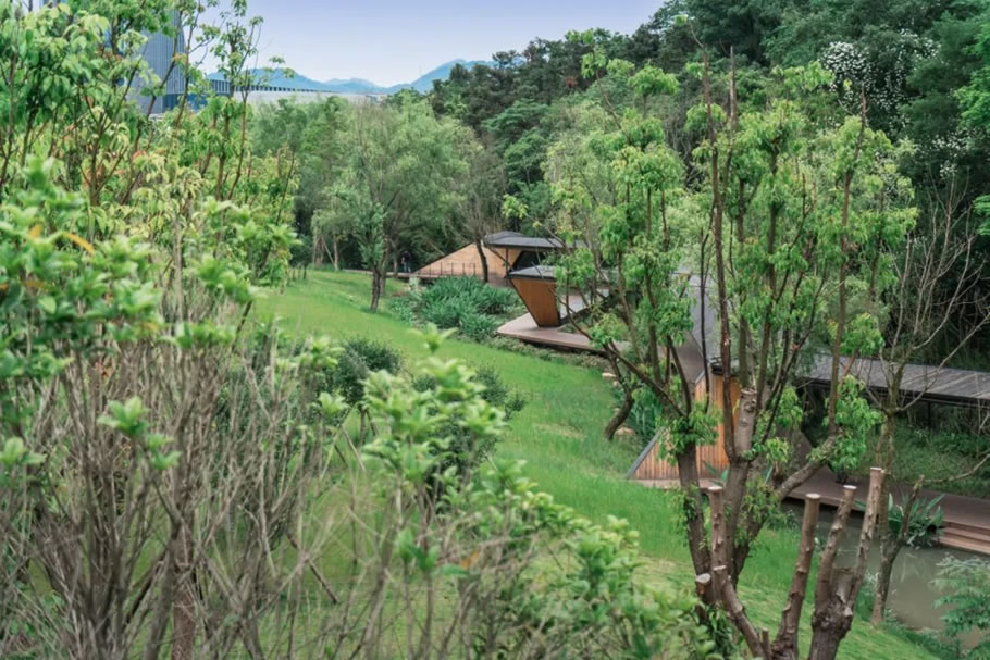 浙江音乐学院「溪上飞檐」丨中国杭州丨line+建筑事务所,gad-28